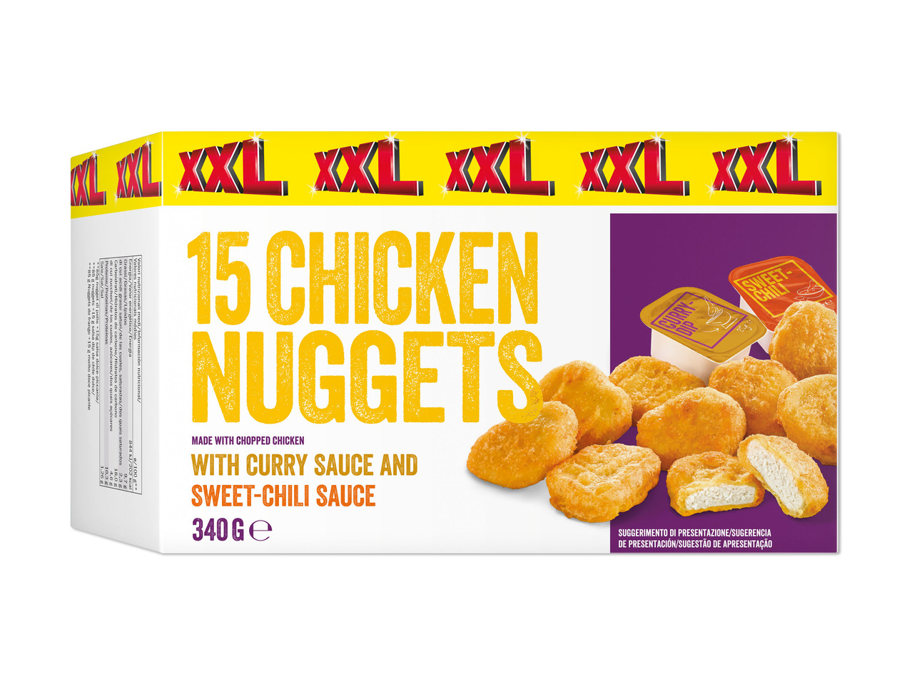 KYCKLINGNUGGETS MED DIPPSÅS