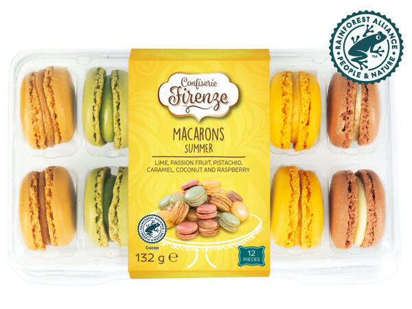Macarons Sommer