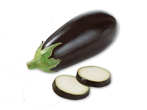 Aubergine eller rød peberfrugt