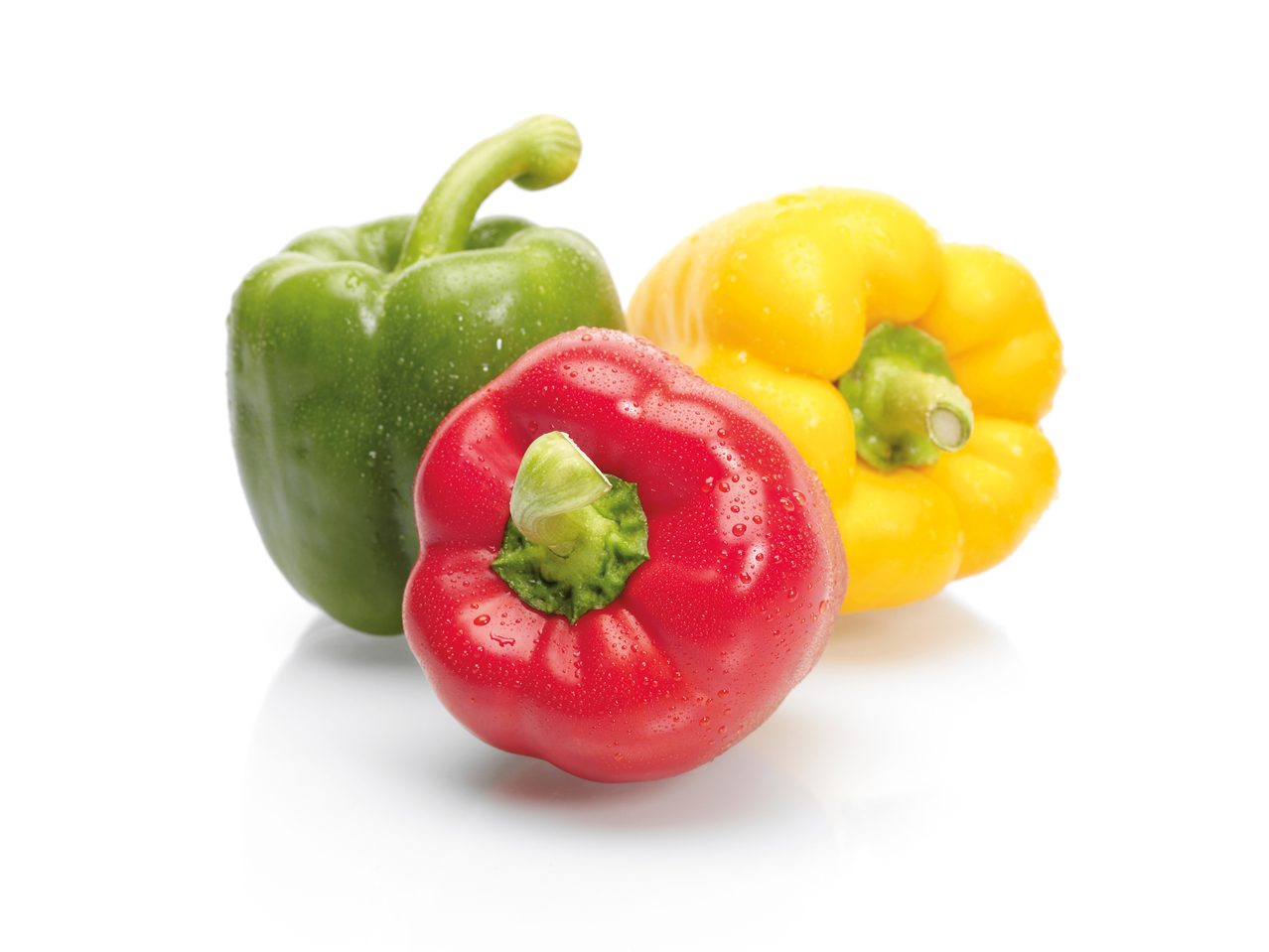 Assortiment de poivrons bio