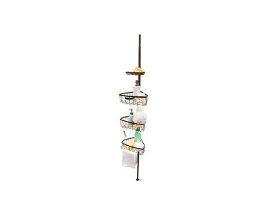 SOHL Furniture Shower Caddy with Tension Pole