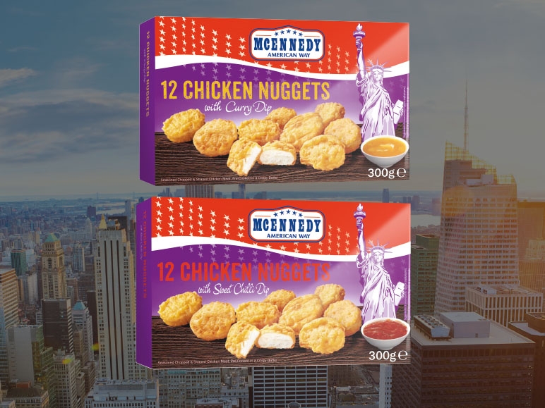 Nuggets de poulet avec sauce