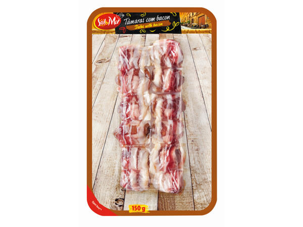 Datteln mit Speck