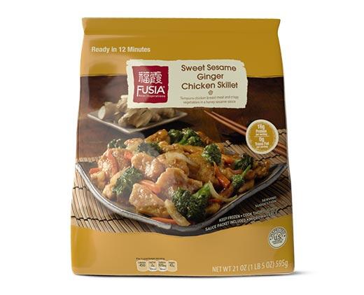 Fusia Asian Inspirations 
 Sweet Teriyaki or Sesame Ginger Chicken Skillet