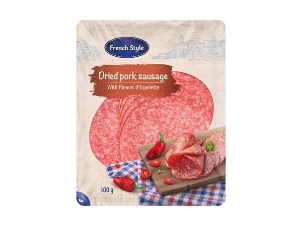 Dried Pork Sausage with Piment d'Espelette