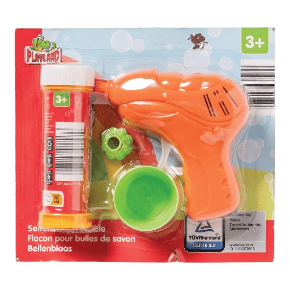 PLAYLAND(R) 				Jouet souffleur de bulles ou recharge