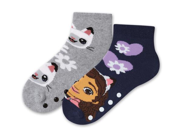 Kleinkinder ABS-Thermosocken, 2 Paar