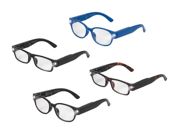 Lunettes de lecture avec lumière de lecture à LED intégrée