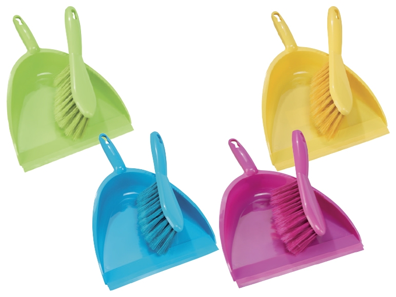 VILEDA Dustpan & Brush Set