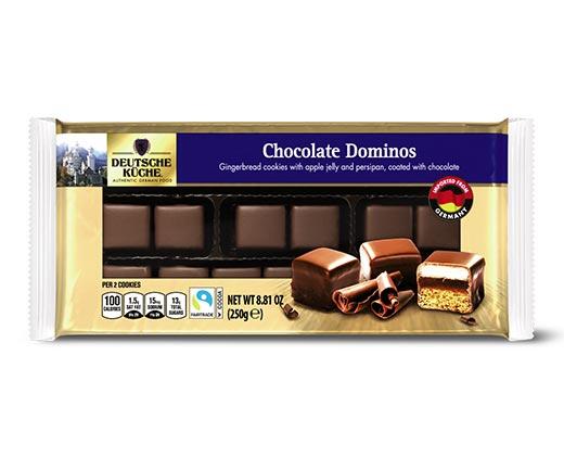 Deutsche Küche 
 Chocolate or Dark Chocolate Dominos