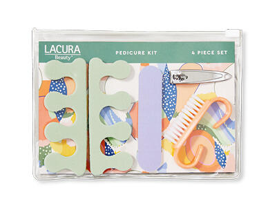 Lacura Beauty Manicure or Pedicure Kit 4 Piece