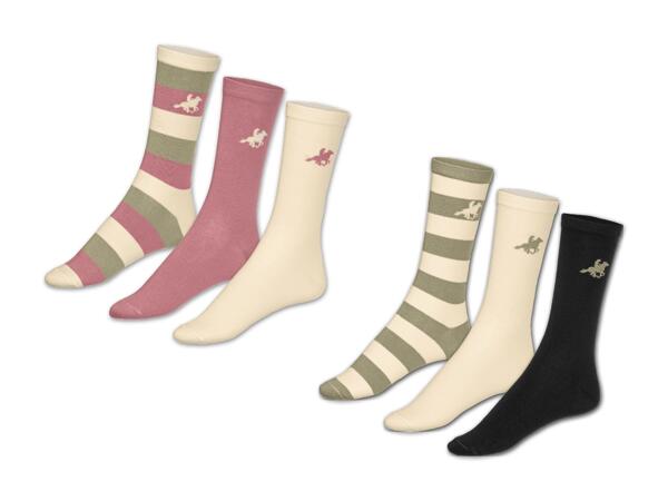 Damen Socken, 3 Paar