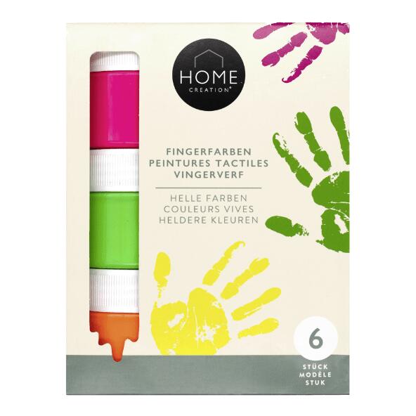 HOME CREATION(R) 				Vingerverf of badkrijtjes
