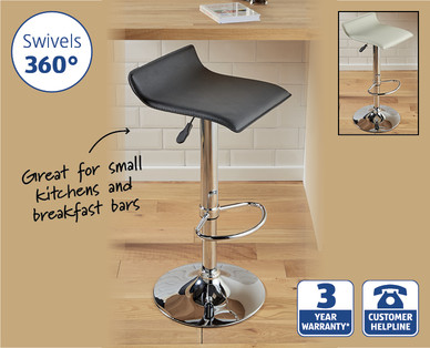 Padded Gas Lift Bar Stool