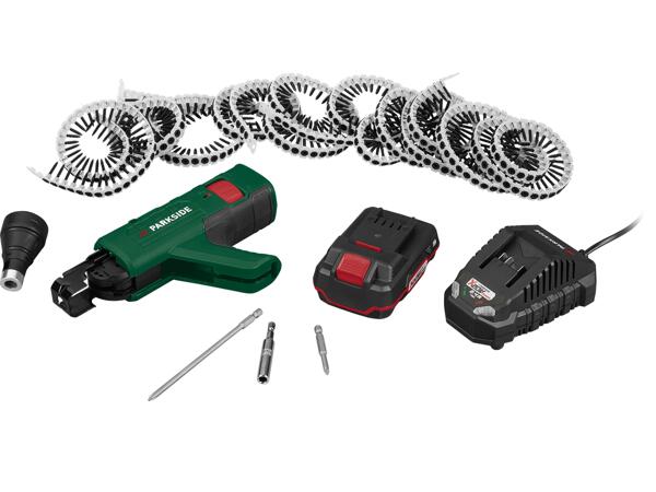 Batteridriven gipsskruvdragare