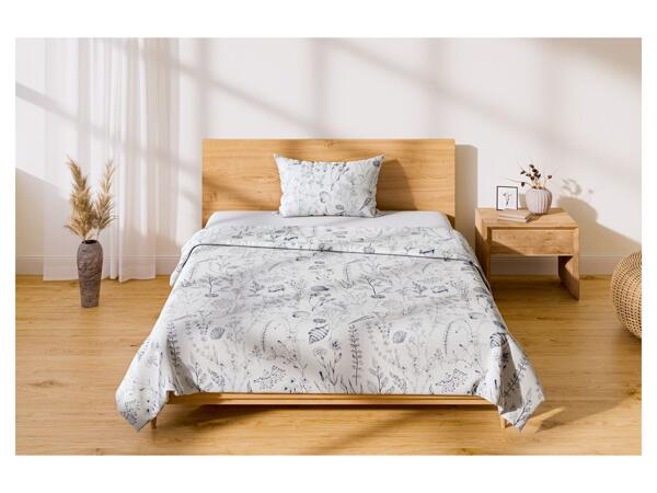 Renforcé Bedlinen Set, One square and half