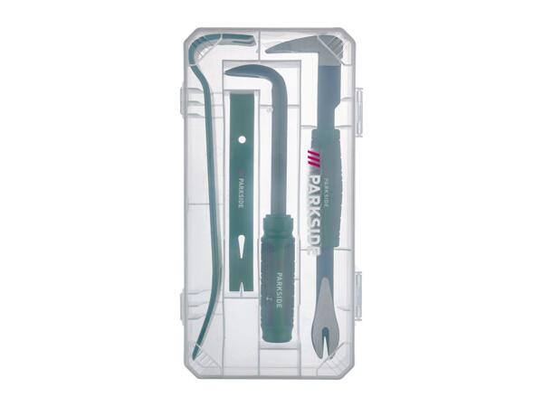 Parkside Pry Bar & Crowbar Set - Set of 4