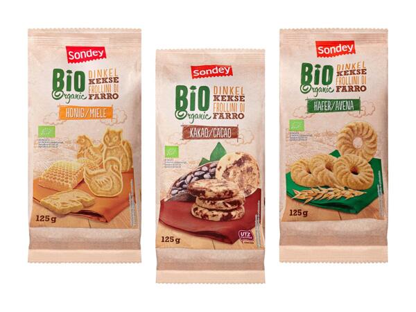 Biscuits à l'épeautre bio