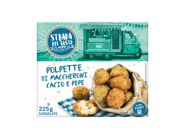 Macaroni Balls Cacio e Pepe