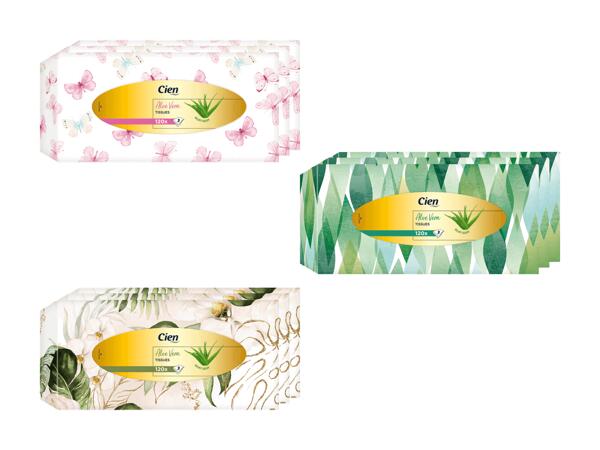 Mouchoirs à l'aloe vera
