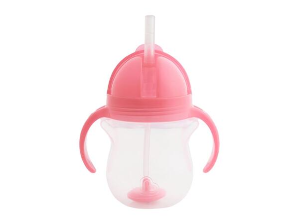 Munchkin Pink Click Lock™ Tip & Sip™ Cup Trainer Cup