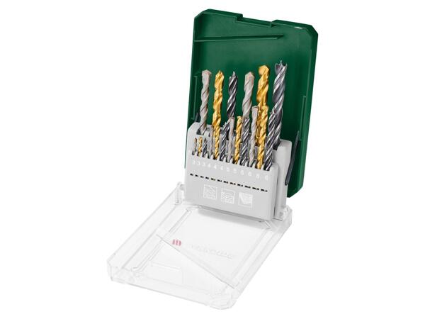 Drill bit & tap set or drill bit set