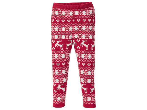Stickade leggings
