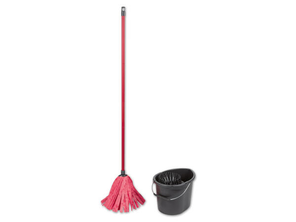 Vileda(R) Reinigungssystem „Supermocio Wring and Go Completo"