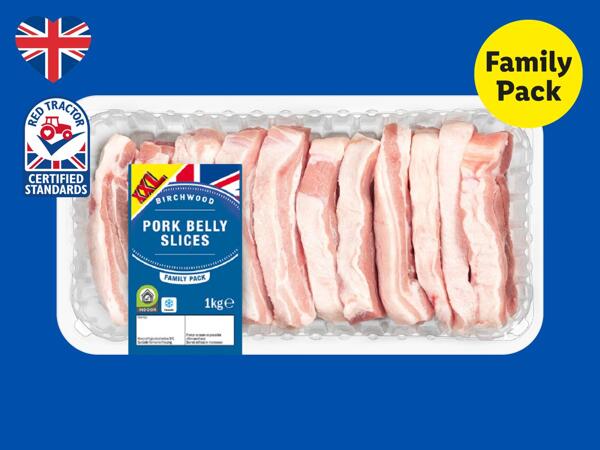 Birchwood British Pork Belly Slices