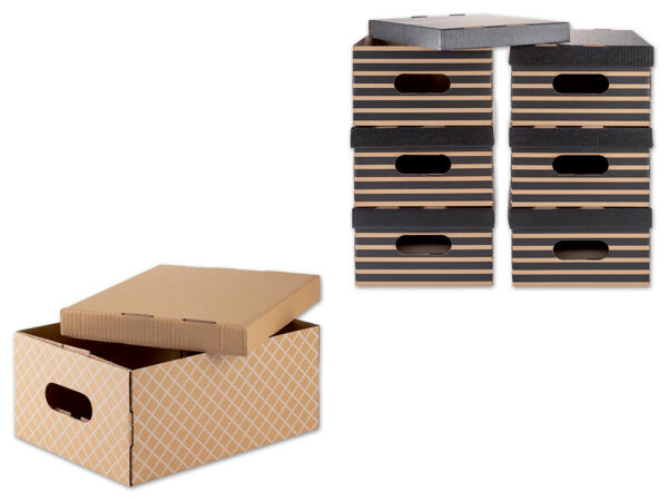 Ordnungsboxen, 6 Stück