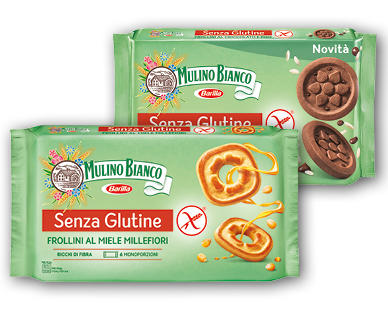 MULINO BIANCO/BARILLA Frollini al Miele/ Frollini al Cioccolato, glutenfrei