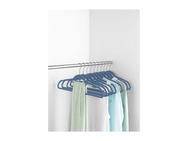 Livarno Home Coat Hangers - 10 pack Blue