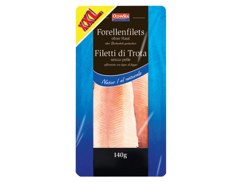 OCEAN SEA Geräucherte Forellenfilets