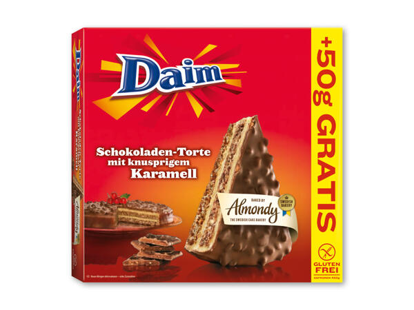 Daim chokoladeistærte