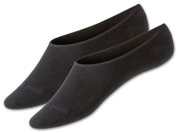 Damen Sneakersocken, 2 Paar