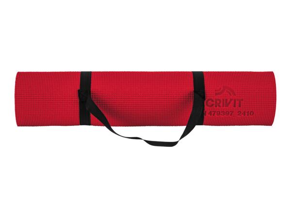 CRIVIT Red Yoga Mat