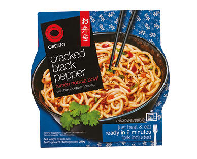 Obento Noodle Bowl Cracked Pepper 240g