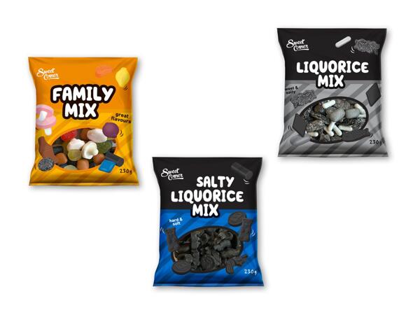 SWEET CORNER Saltlakrids, lakrids eller familiemix
