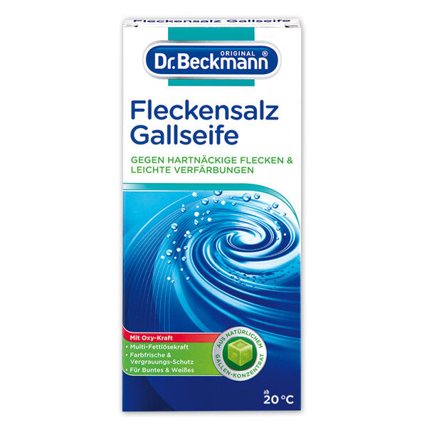 Fleckensalz Gallseife