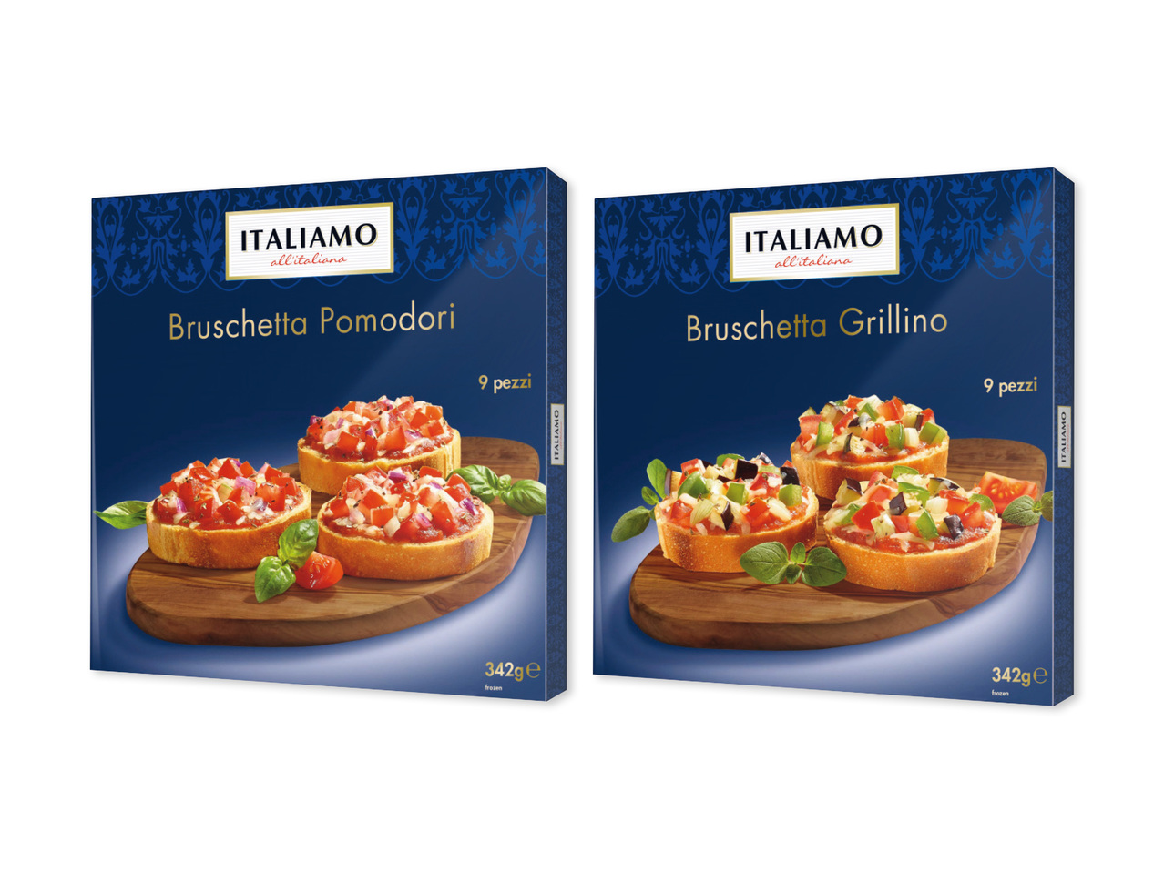 VEGETARISKA BRUCHETTAS