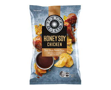 Red Rock Deli Honey Soy Chicken Chips 165g