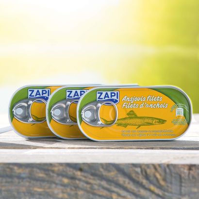 Anchois aux câpres, pack de 3