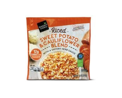 Season's Choice Savory Herb or White Cheddar Riced Vegetable Blends