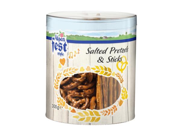 Salted Sticks & Pretzels