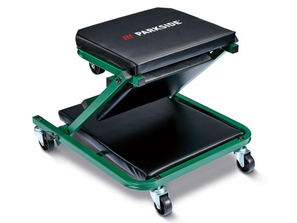 2-in-1 car creeper & stool