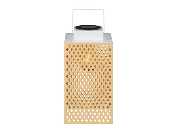 Livarno Home Beige LED Solar Lantern
