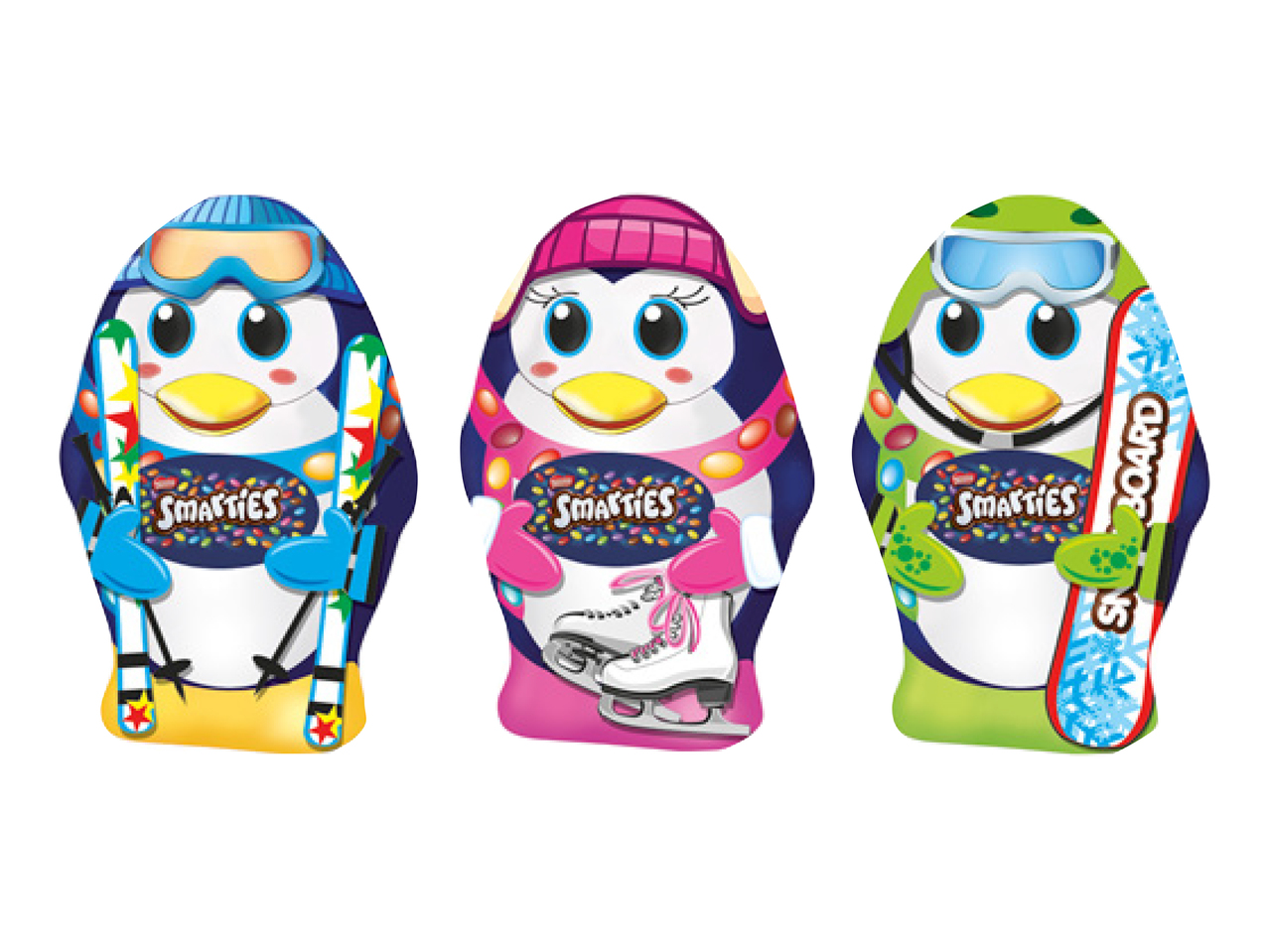 Figurines creuses Smarties Nestlé
