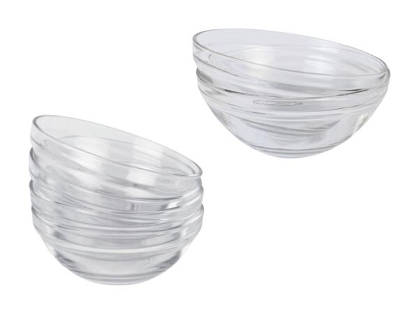 Set de coupelles en verre