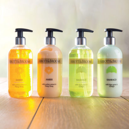 Savon ou lotion pour les mains premium