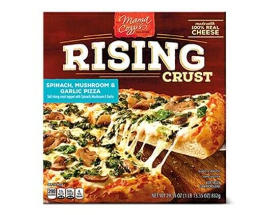 Mama Cozzi's Pizza Kitchen 
 Spinach Mushroom and Garlic Rising Crust Pizza